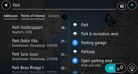 Planning A Route To An Address Using Search