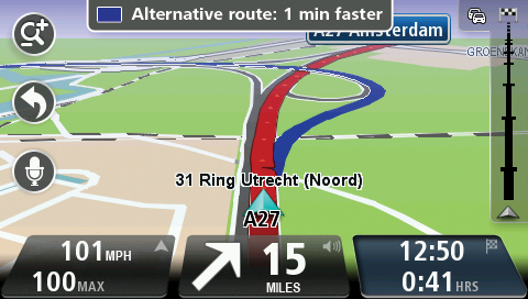 Image result for gps navigation alternate route