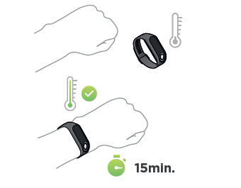 wearing tracker