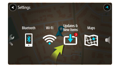 Easy updating using Wi-Fi