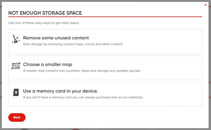No space