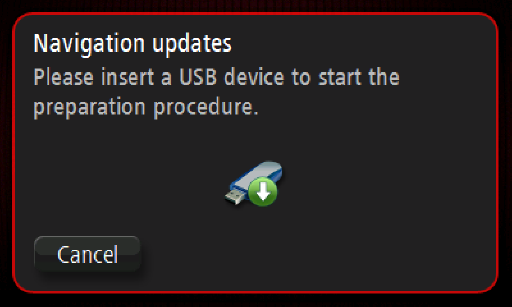 please connect usb