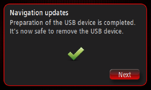 USB is gereed